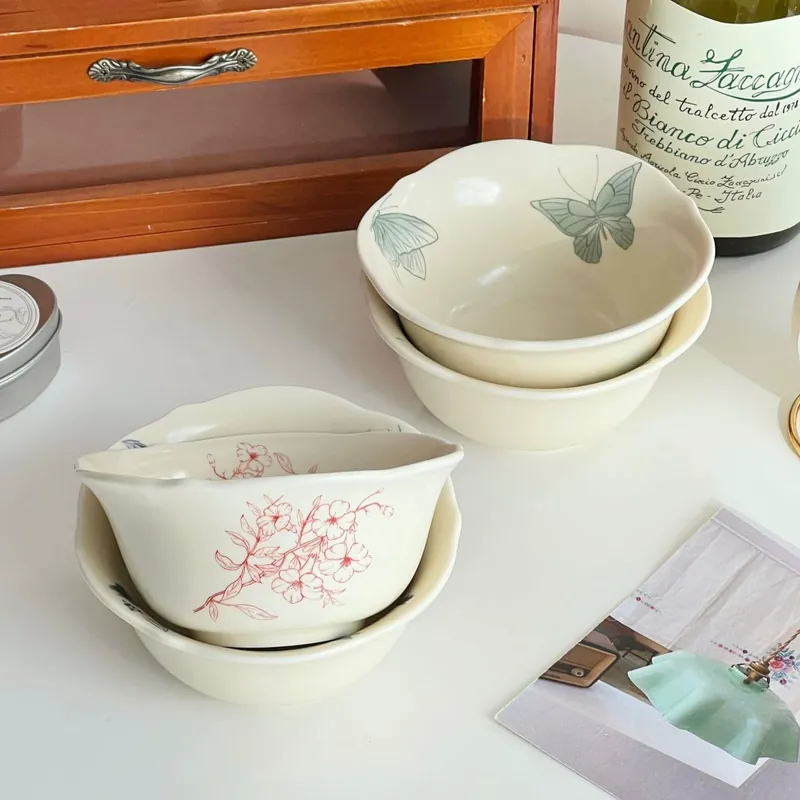 Vintage Ceramic Rice Bowl