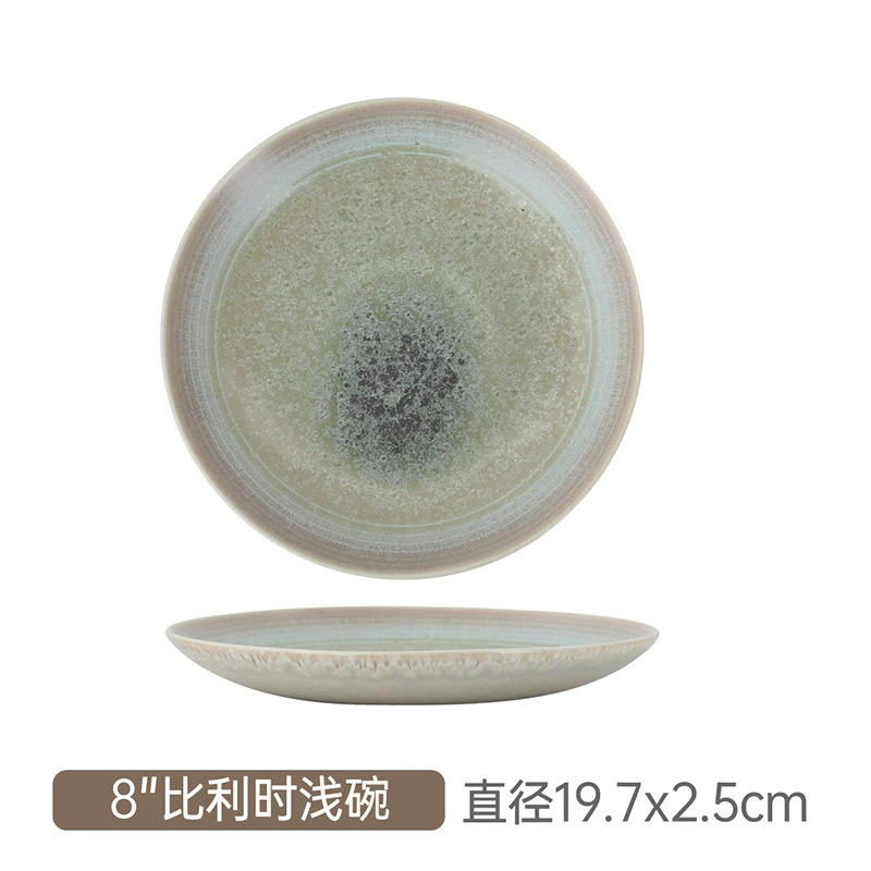 وعاء خلط من البورسلين بطلاء عتيق tableware view 7