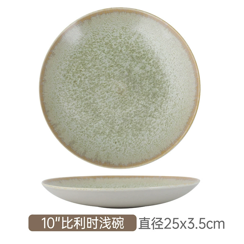 وعاء خلط من البورسلين بطلاء عتيق tableware view 9