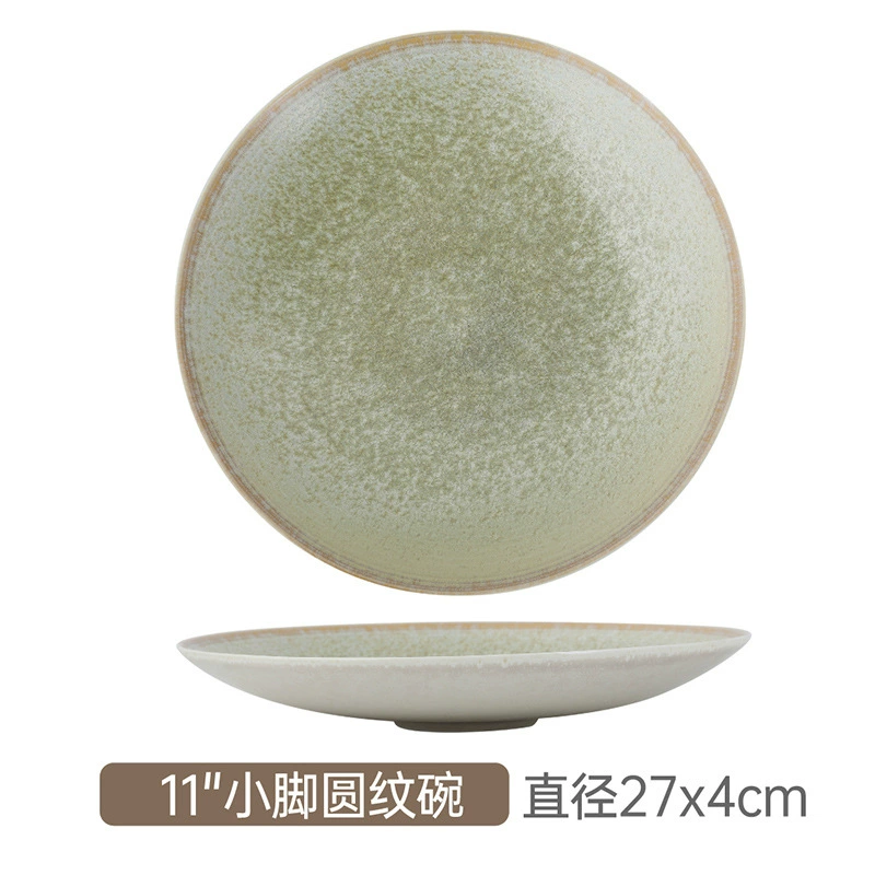 وعاء خلط من البورسلين بطلاء عتيق tableware view 10