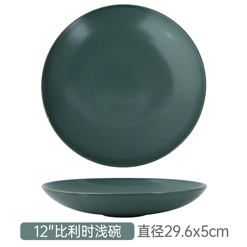 وعاء خلط من البورسلين بطلاء عتيق tableware view 12