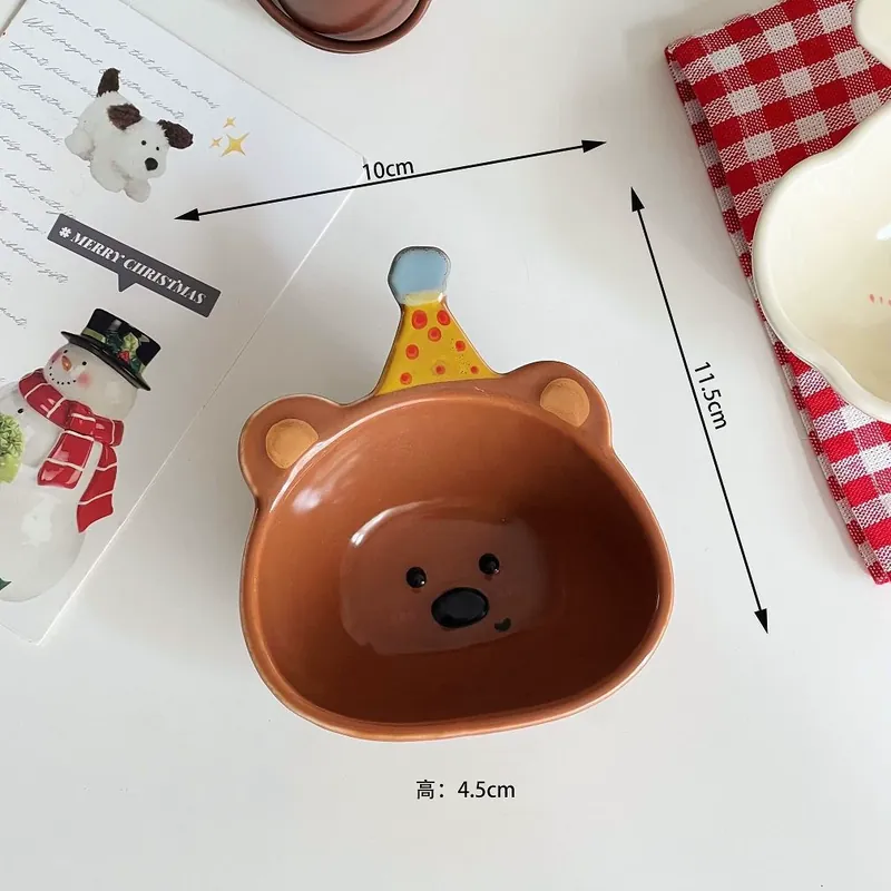 핸드페인팅 동물 세라믹 소스 접시 tableware view 7