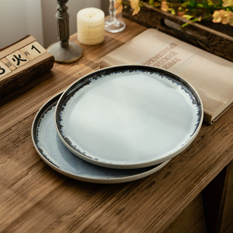 Gradient Kiln Ceramic Plate tableware view 2