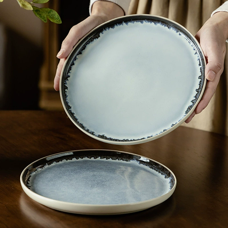Gradient Kiln Ceramic Plate tableware view 3