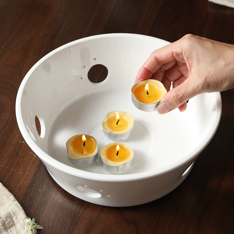 Porcelain Heated Serving Bowl for Fish tableware view 4