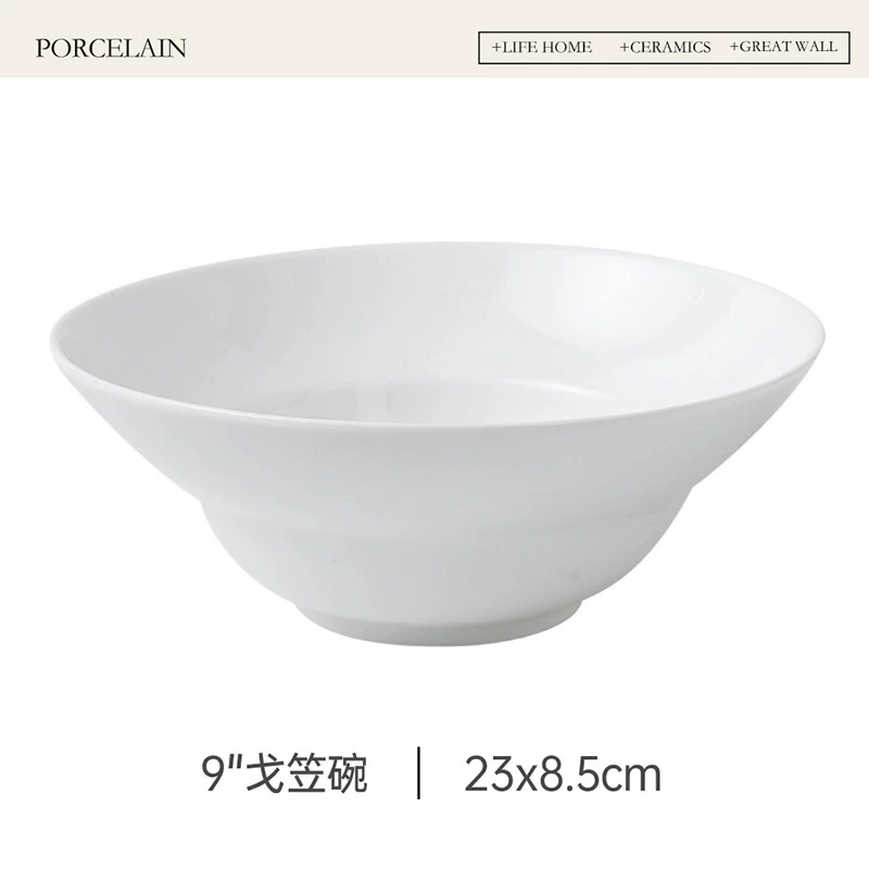 Porcelain Latte Cup and Saucer Set tableware view 10