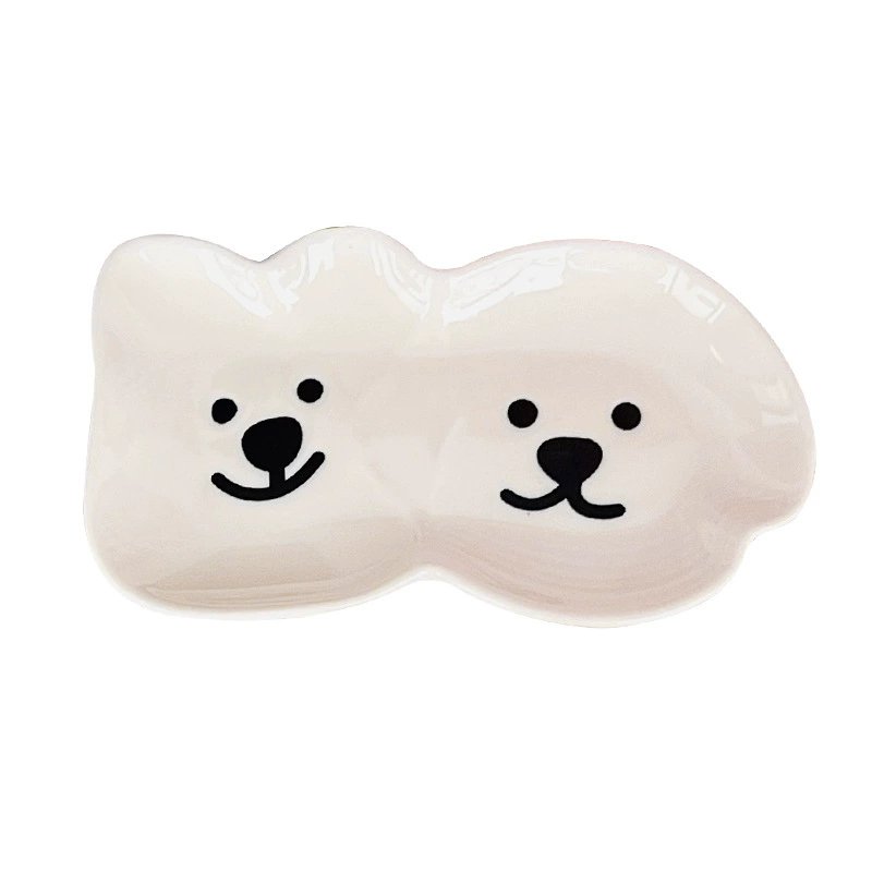 곰 디자인 세라믹 소스 접시 tableware view 5