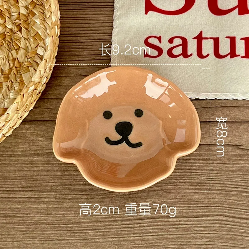 곰 디자인 세라믹 소스 접시 tableware view 7