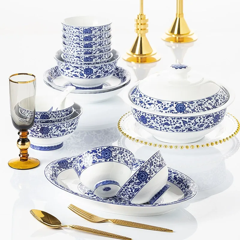 청화백자 식기 세트 tableware view 5