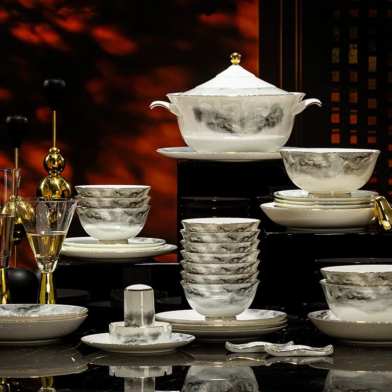 본차이나 밥그릇 tableware view 3