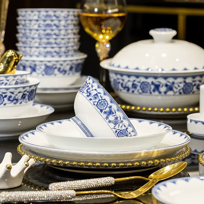청화백자 식기 세트 tableware view 3