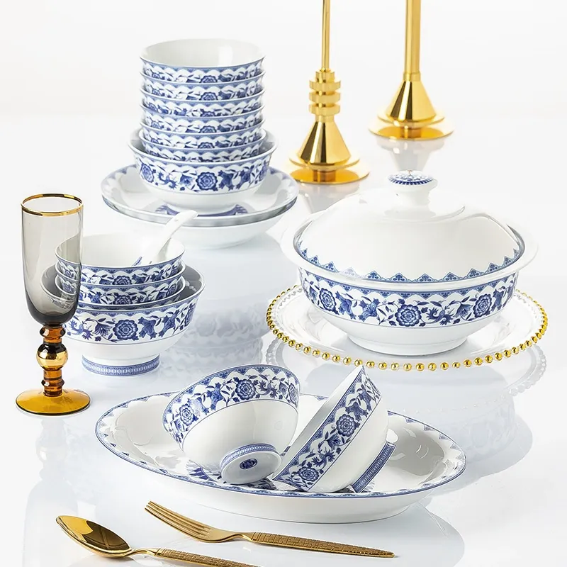 청화백자 식기 세트 tableware view 5