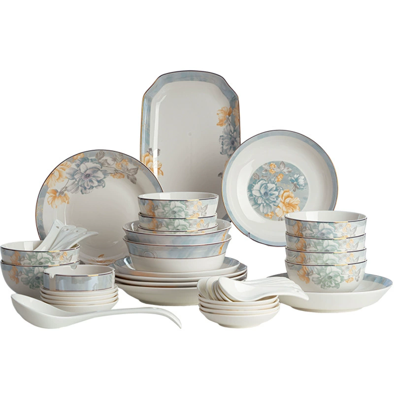 Chinese Style Porcelain Dinnerware Set tableware view 5