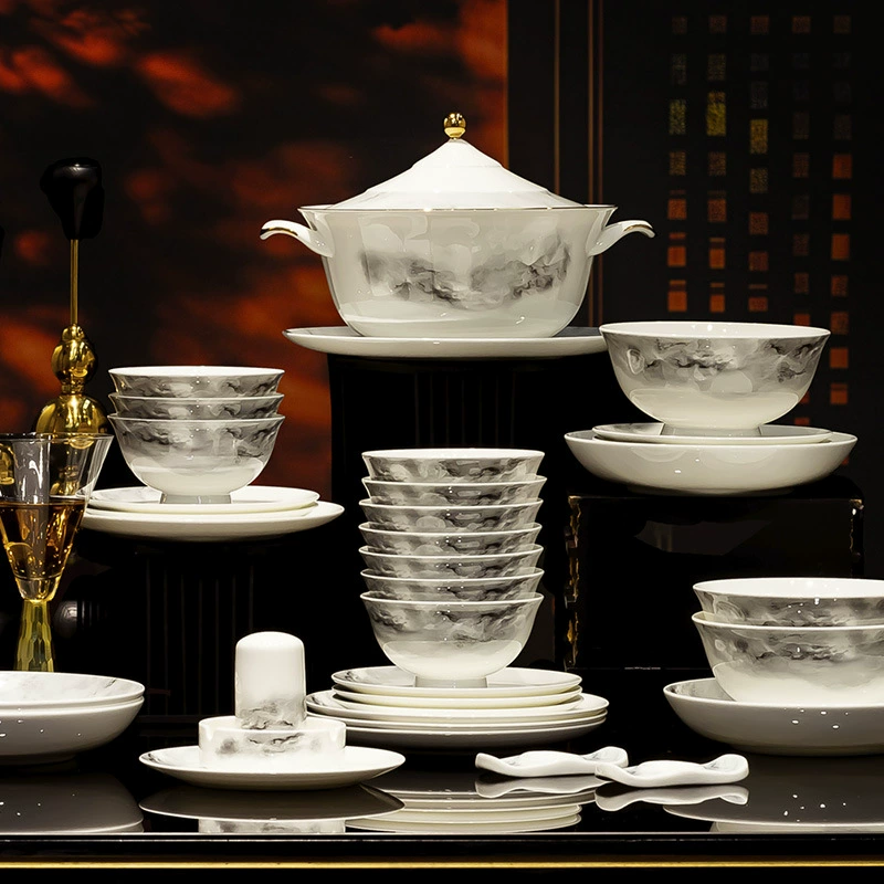 Bone China Rice Bowl tableware view 2