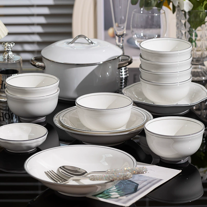 Porcelain Dinnerware Set tableware view 2