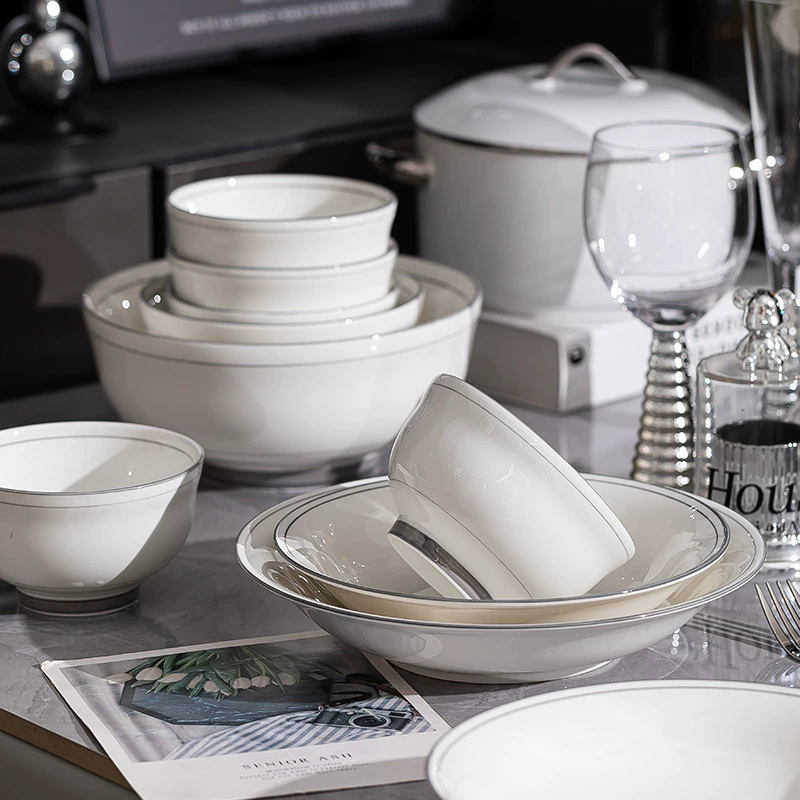Porcelain Dinnerware Set tableware view 4