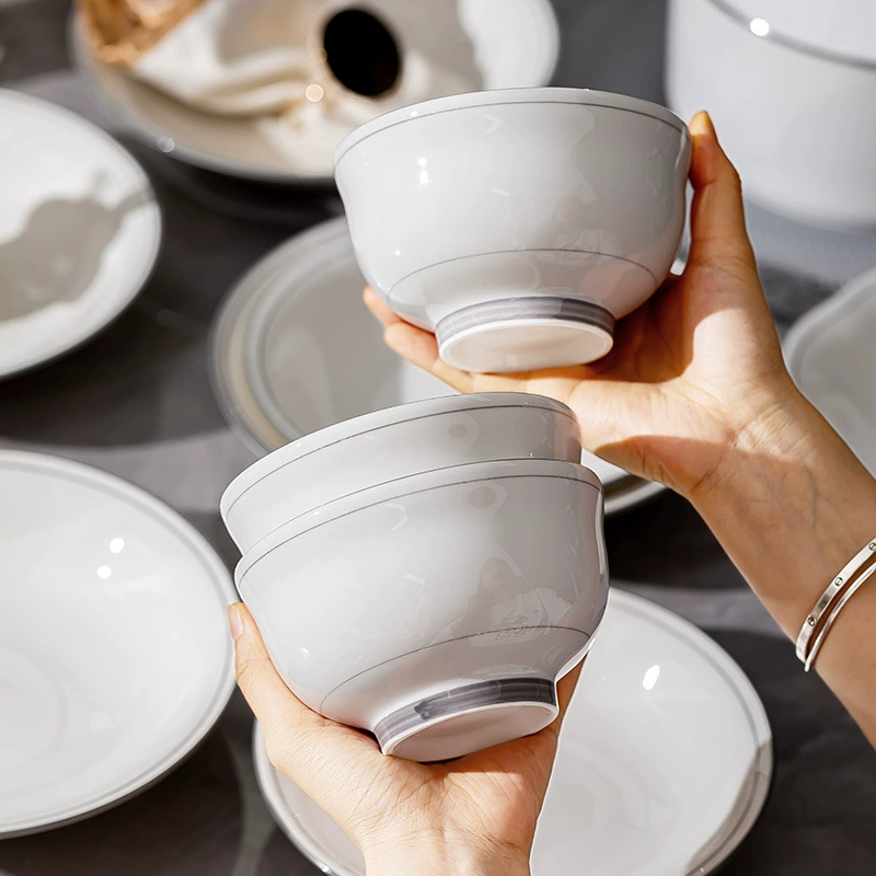 Porcelain Dinnerware Set tableware view 4
