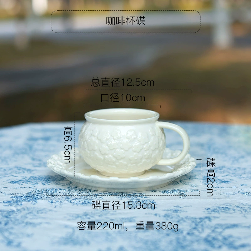 빈티지 디자인 도자기 디너 접시 tableware view 6