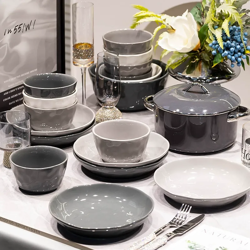 Porcelain Dinnerware Set tableware view 2