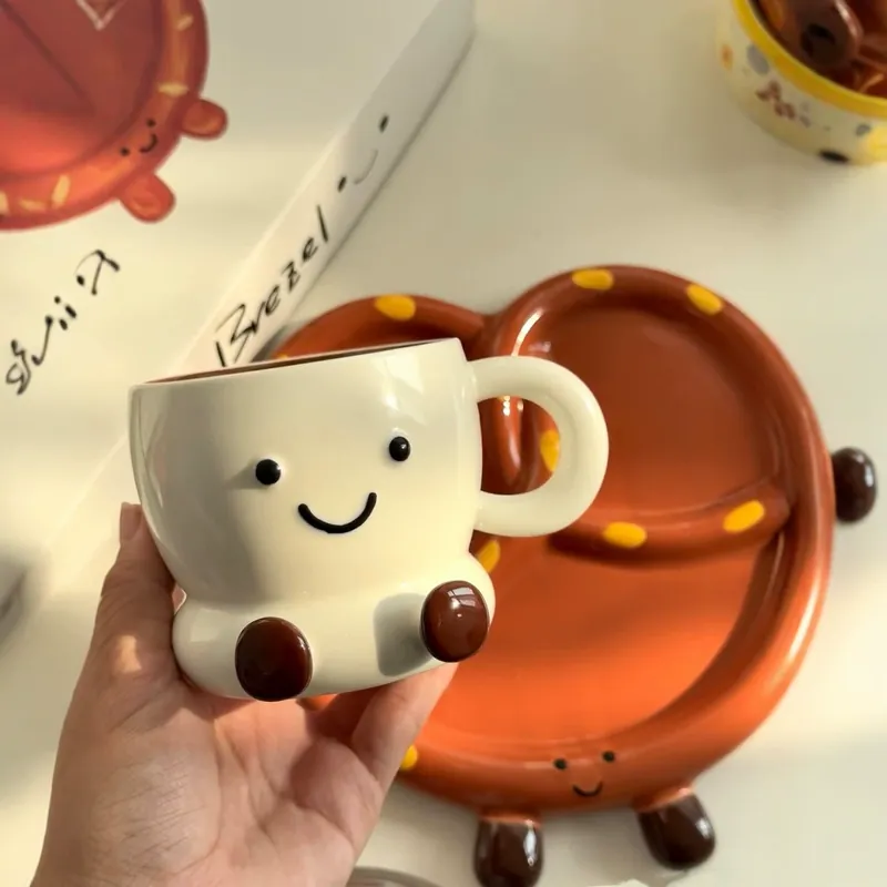 كوب سيراميك بتصميم قاعدة tableware view 2