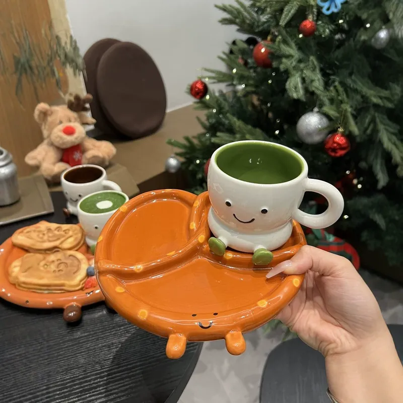 كوب سيراميك بتصميم قاعدة tableware view 4