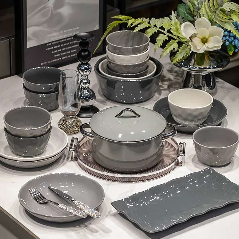 Porcelain Dinnerware Set tableware view 4