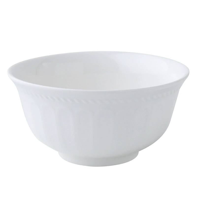 Porcelain Fruit Bowl with Relief tableware view 5