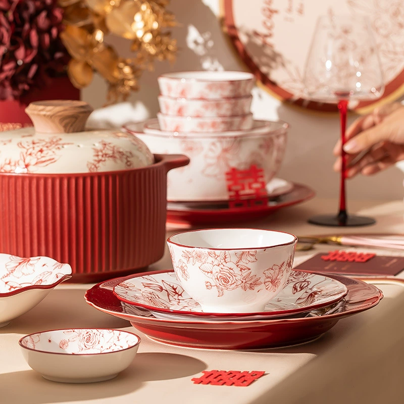Porcelain Dinnerware Set tableware view 2