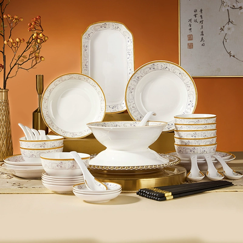 Modern Porcelain Dinnerware Set