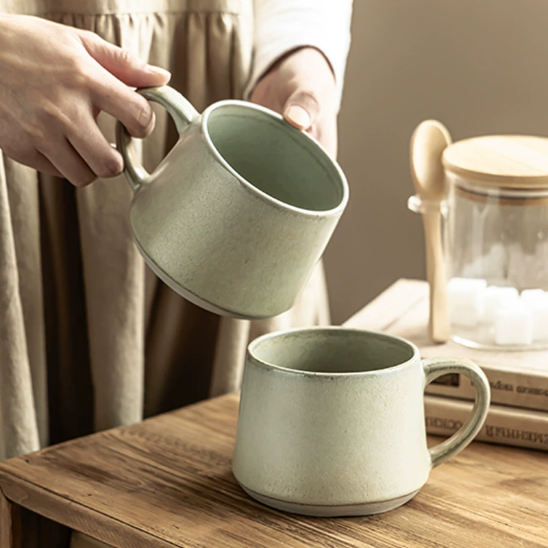 Vintage Stoneware Mug tableware view 2