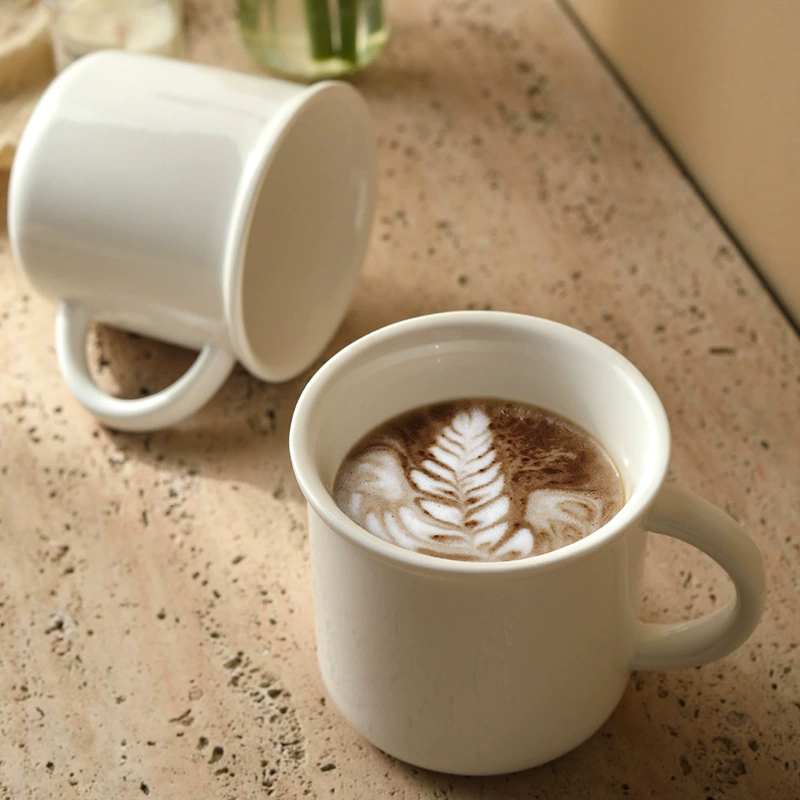 Vintage Style Porcelain Coffee Mug