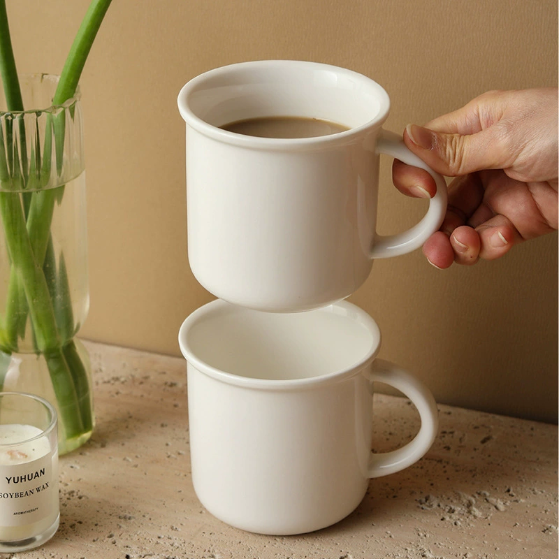 Vintage Style Porcelain Coffee Mug tableware view 4