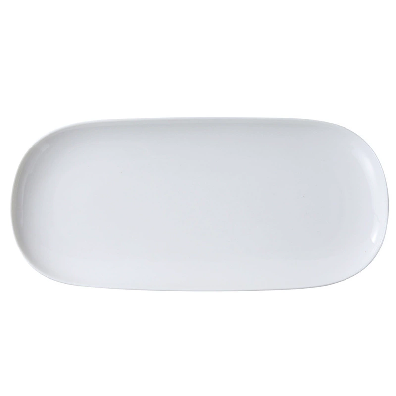 طبق أجنحة دجاج مستطيل من البورسلين tableware view 5