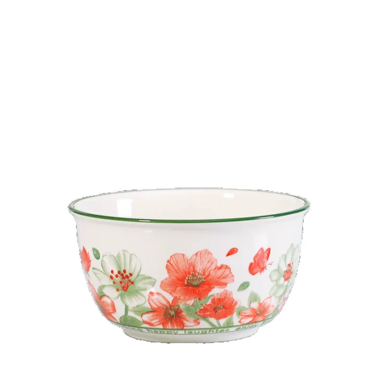 Набор фарфоровой пиалы и ложки tableware view 5