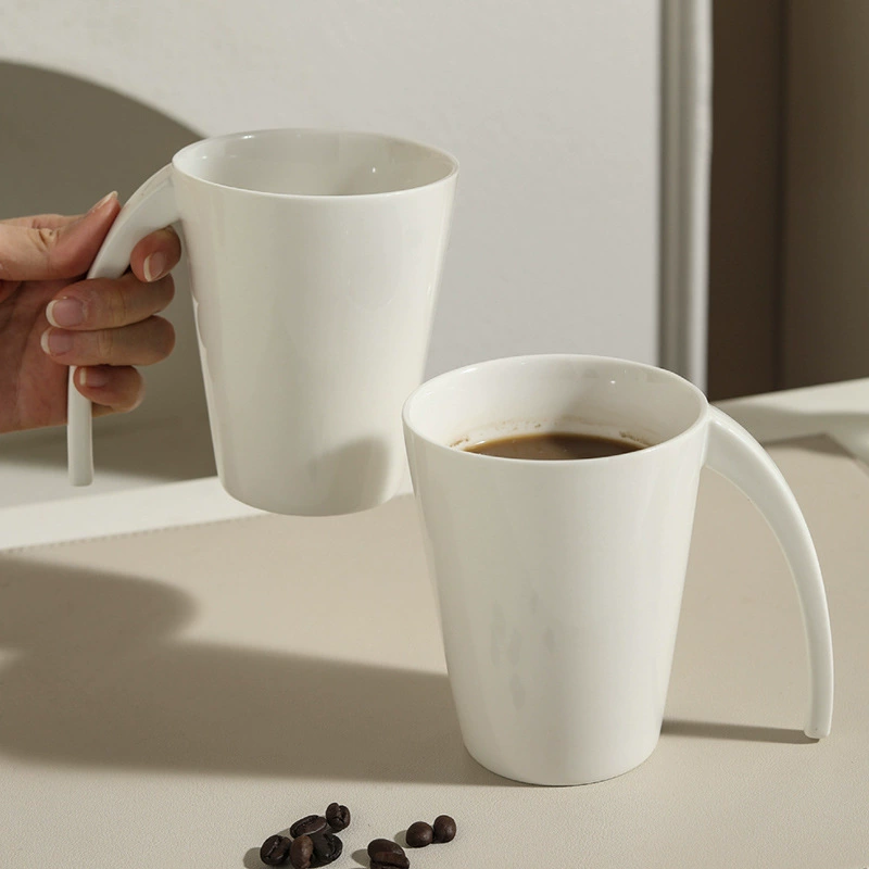Porcelain Coffee Mug with Handle
