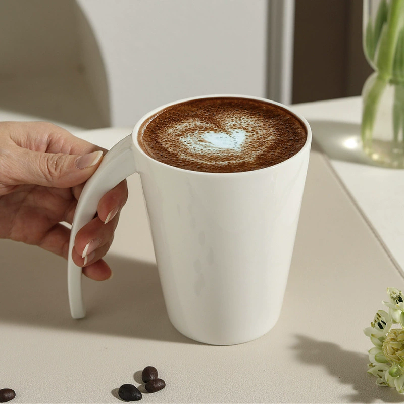 Porcelain Coffee Mug with Handle tableware view 2