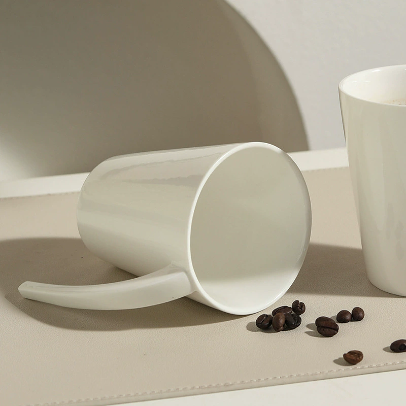 Porcelain Coffee Mug with Handle tableware view 4