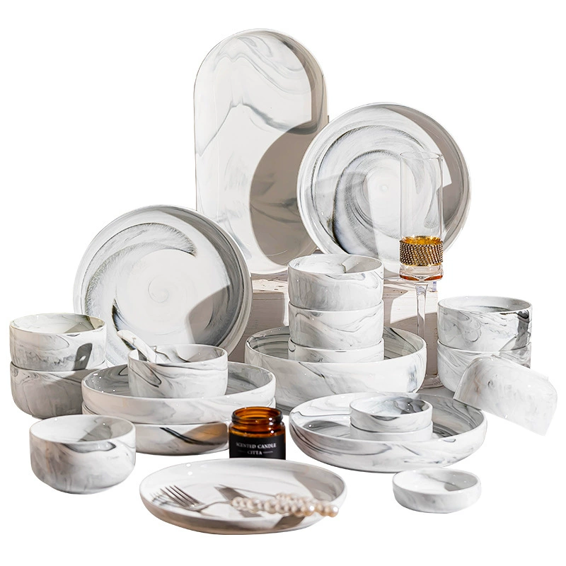 Porcelain Dinnerware Set tableware view 5