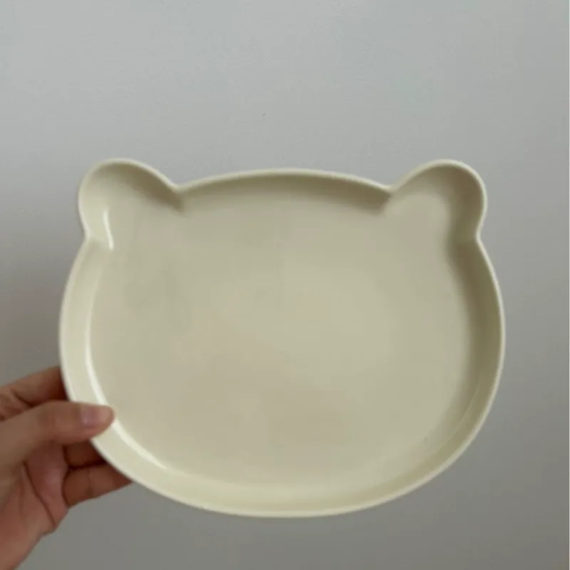 Cute Bear Ceramic Bowl and Plate Set tableware view 7