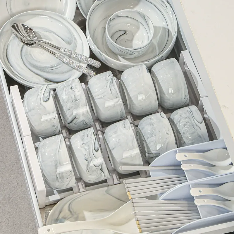Porcelain Dinnerware Set tableware view 4