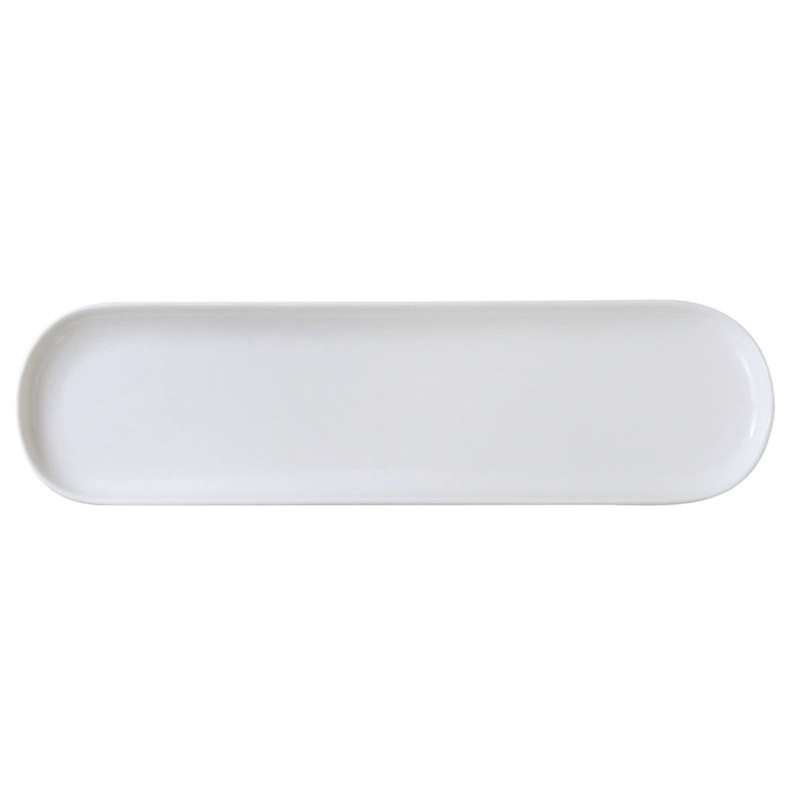 Porcelain Rectangular Dessert Plate tableware view 5