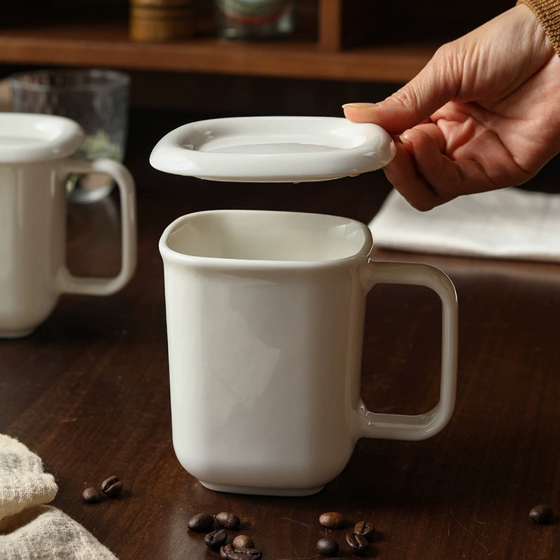 Porcelain Square Coffee Mug tableware view 3