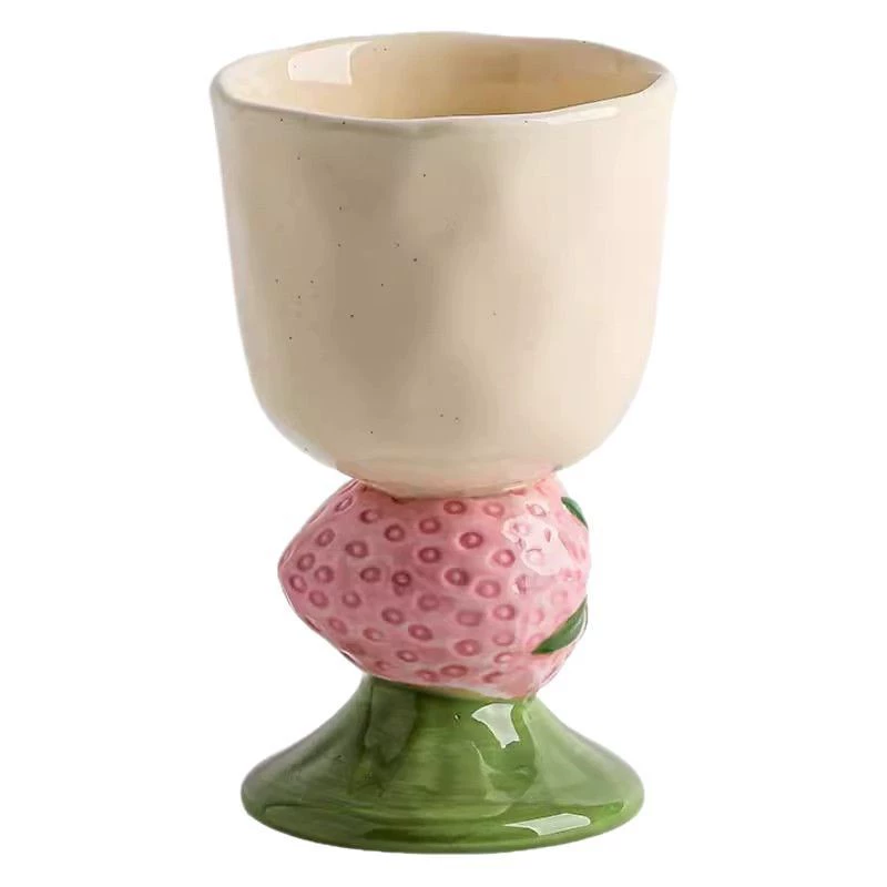 Ceramic Mug with Fruit Design tableware view 5