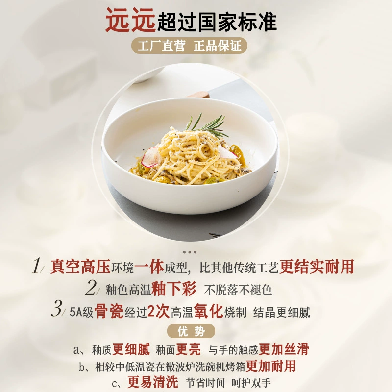 Фарфоровый сервиз с сине-белым узором tableware view 3