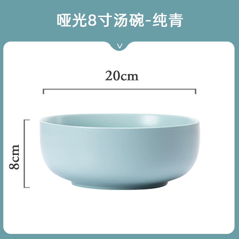 Фарфоровый сервиз с сине-белым узором tableware view 9