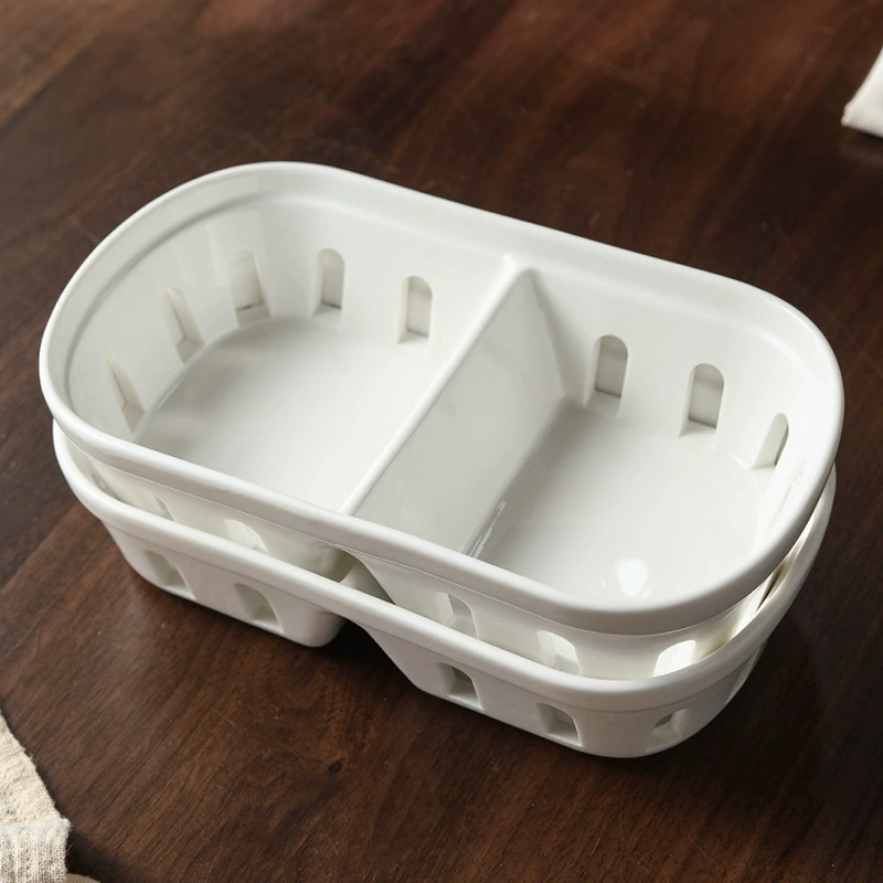 Porcelain Fruit Basket with Drainage tableware view 4