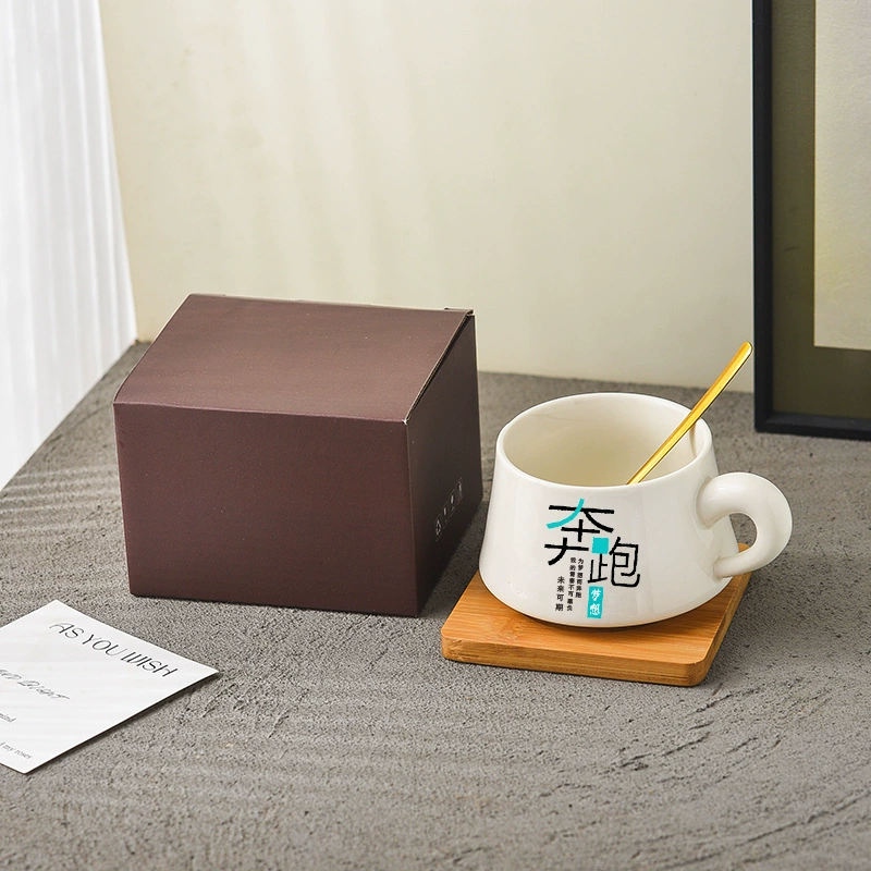 Ceramic Mug with Inspirational Design tableware view 8