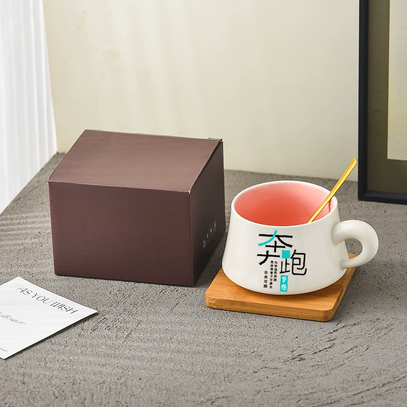 Ceramic Mug with Inspirational Design tableware view 9