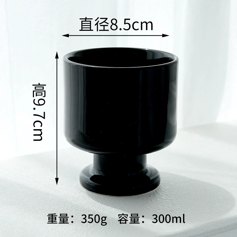 كوب سيراميك بتصميم زنبق tableware view 6