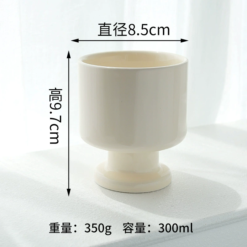 كوب سيراميك بتصميم زنبق tableware view 7